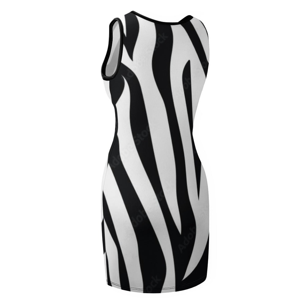 Temperament Slim Fit Sleeveless Tank Dress
