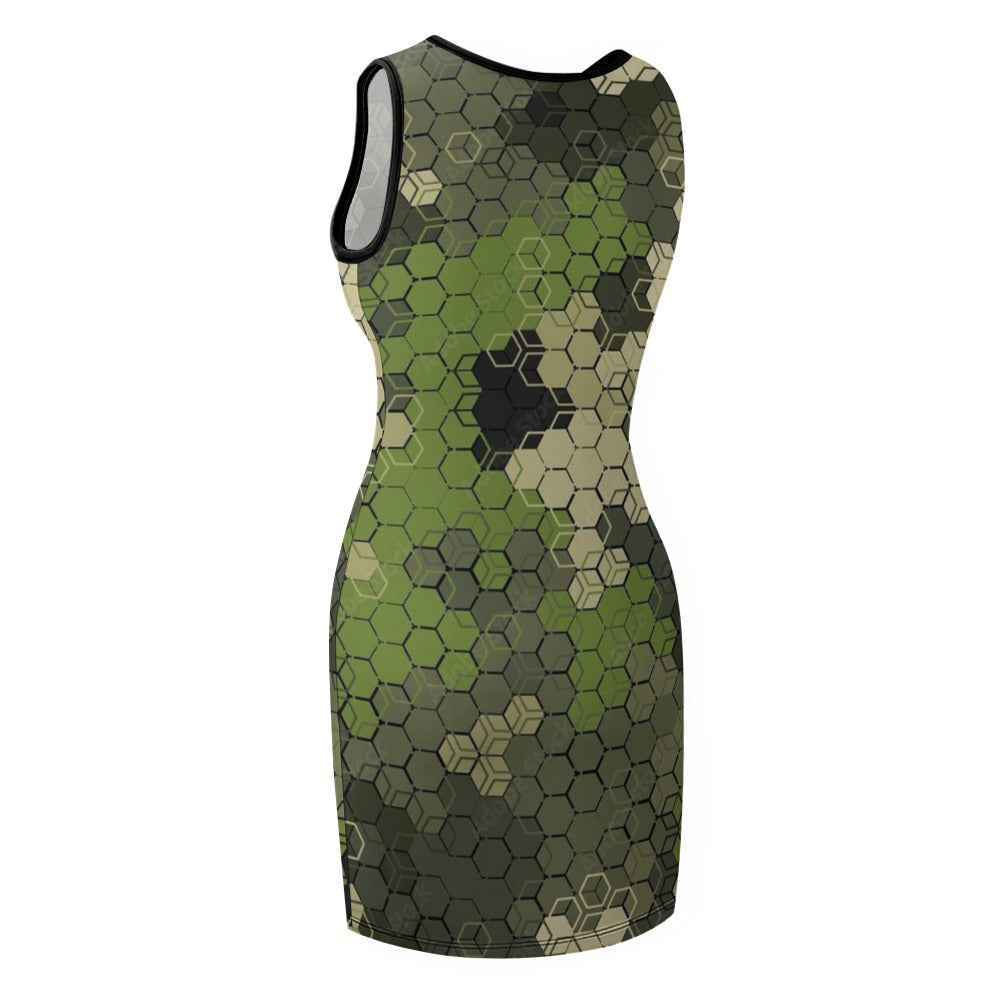 Temperament Slim Fit Sleeveless Tank Dress