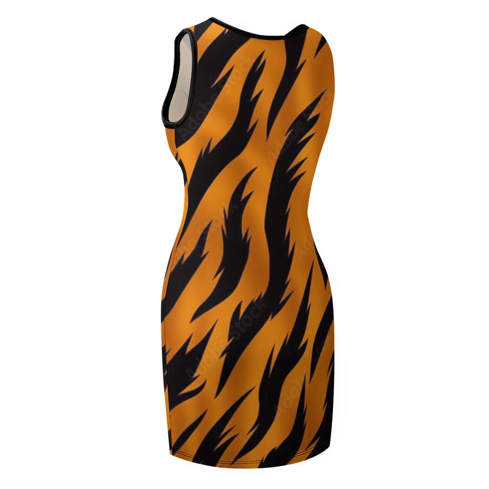 Temperament Slim Fit Sleeveless Tank Dress