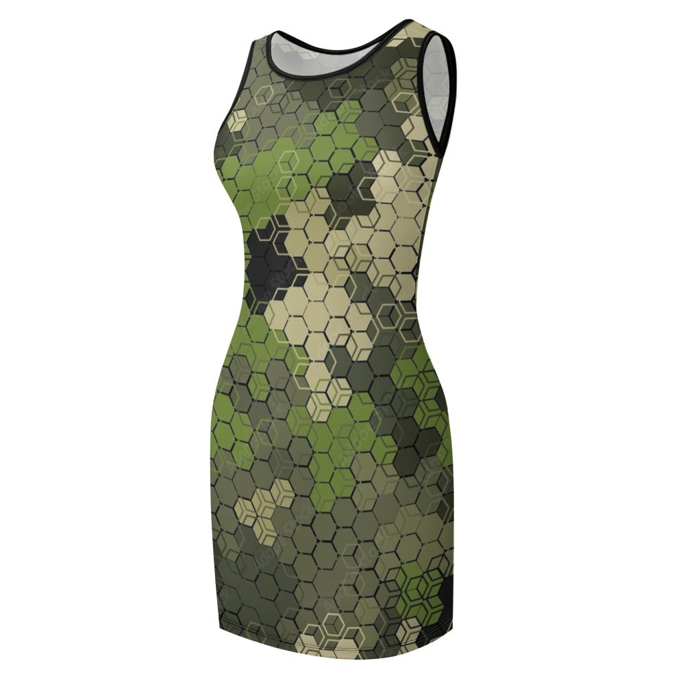 Temperament Slim Fit Sleeveless Tank Dress