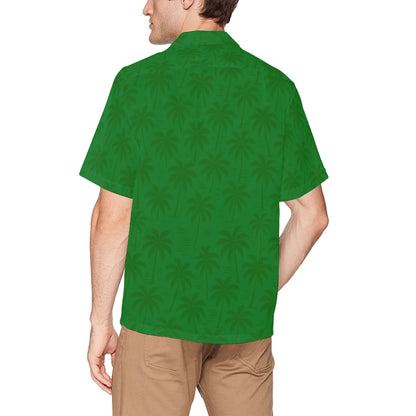 Men's Hawaiian Shirt With Chest Pocket