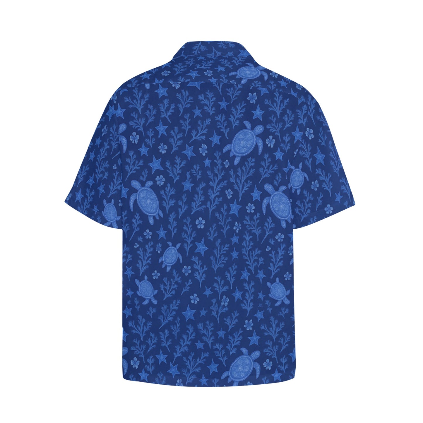 Men's Hawaiian Shirt With Chest Pocket