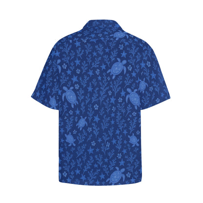 Men's Hawaiian Shirt With Chest Pocket