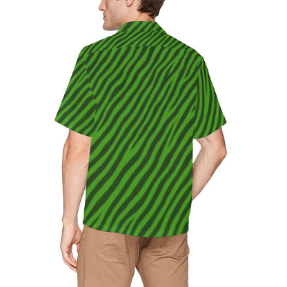Men's Hawaiian Shirt With Chest Pocket