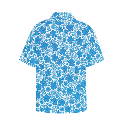 Men's Hawaiian Shirt With Chest Pocket