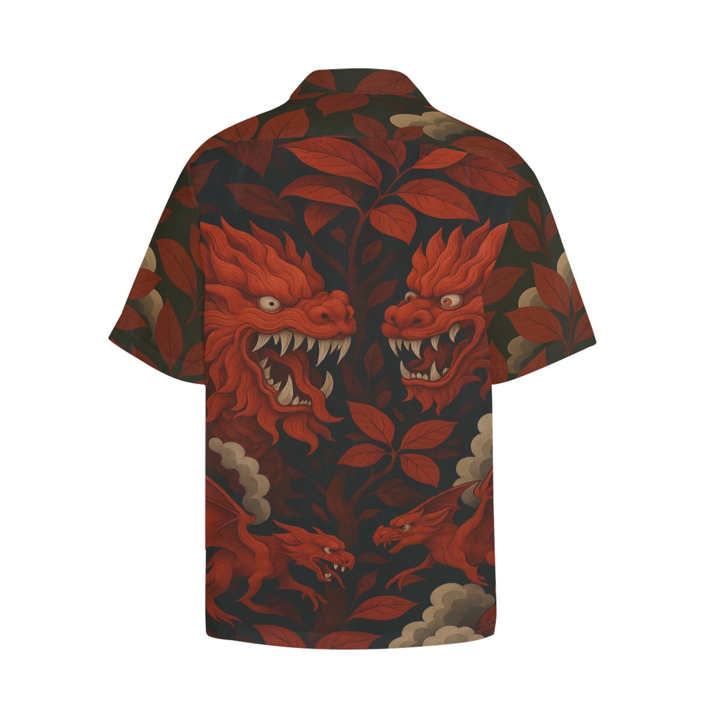 Men's Hawaiian Shirt With Chest Pocket