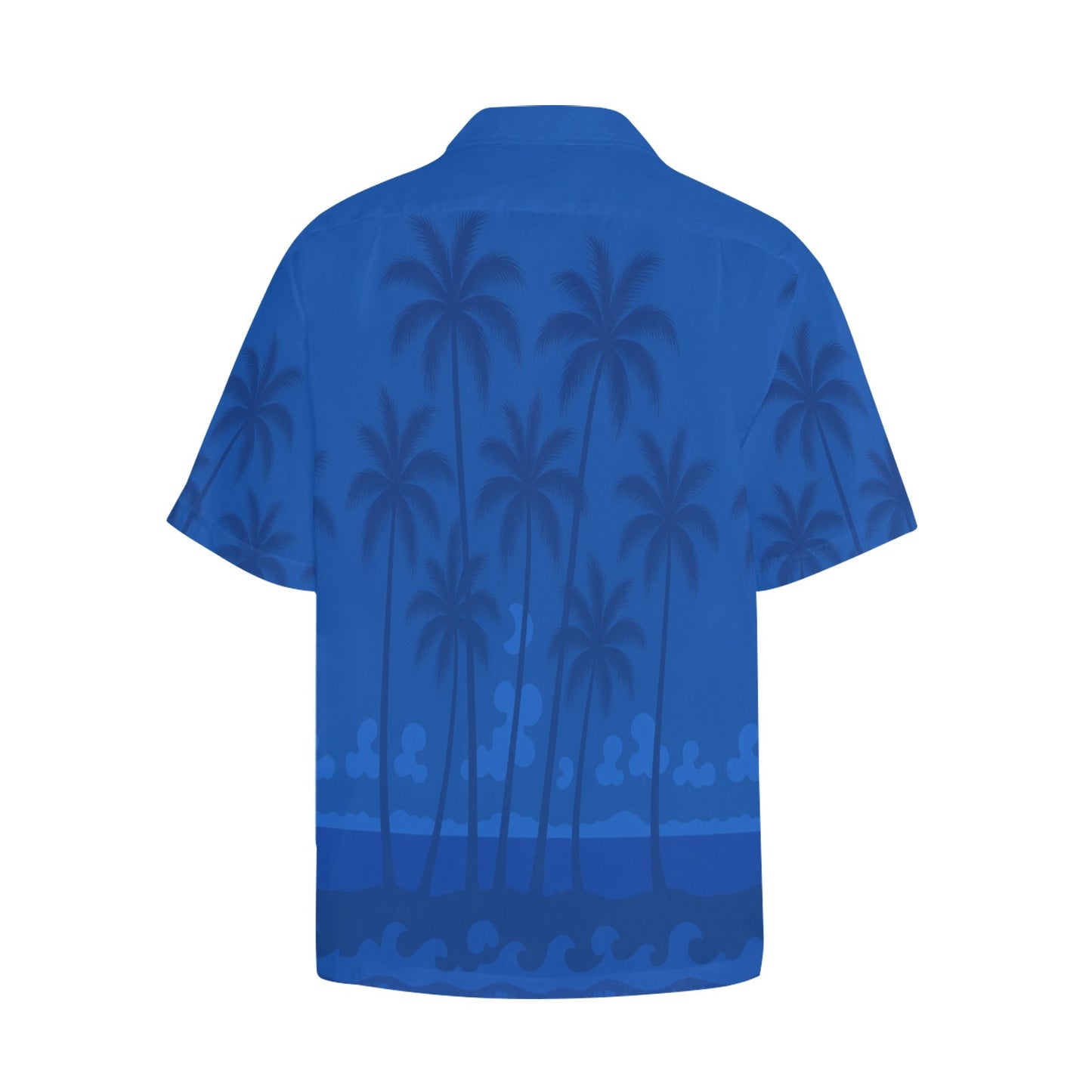 Men's Hawaiian Shirt With Chest Pocket