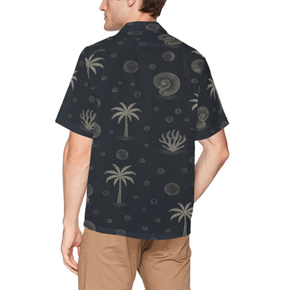 Men's Hawaiian Shirt With Chest Pocket