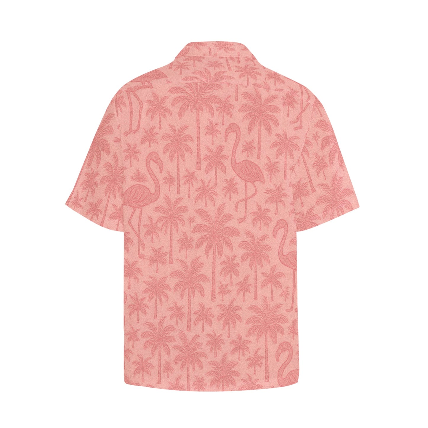 Men's Hawaiian Shirt With Chest Pocket