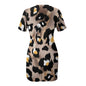 Crew Neck Short Sleeve Dress