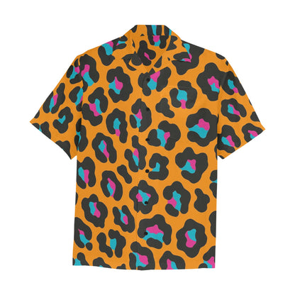 Men's Hawaiian Shirt With Chest Pocket