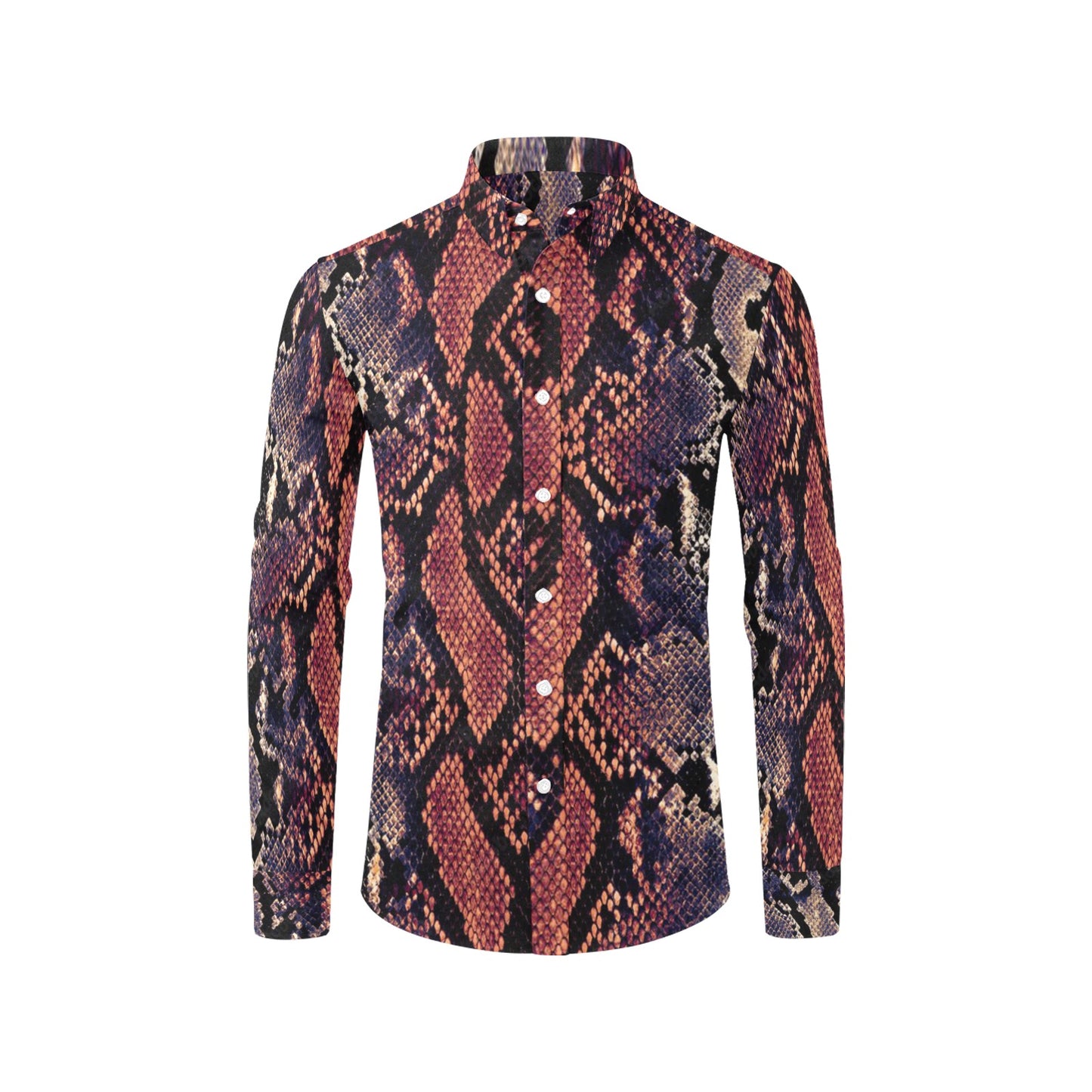 Men's All Over Print Long Sleeve Shirt