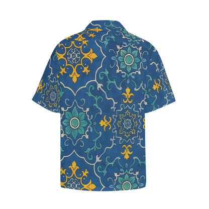Men's Hawaiian Shirt With Chest Pocket