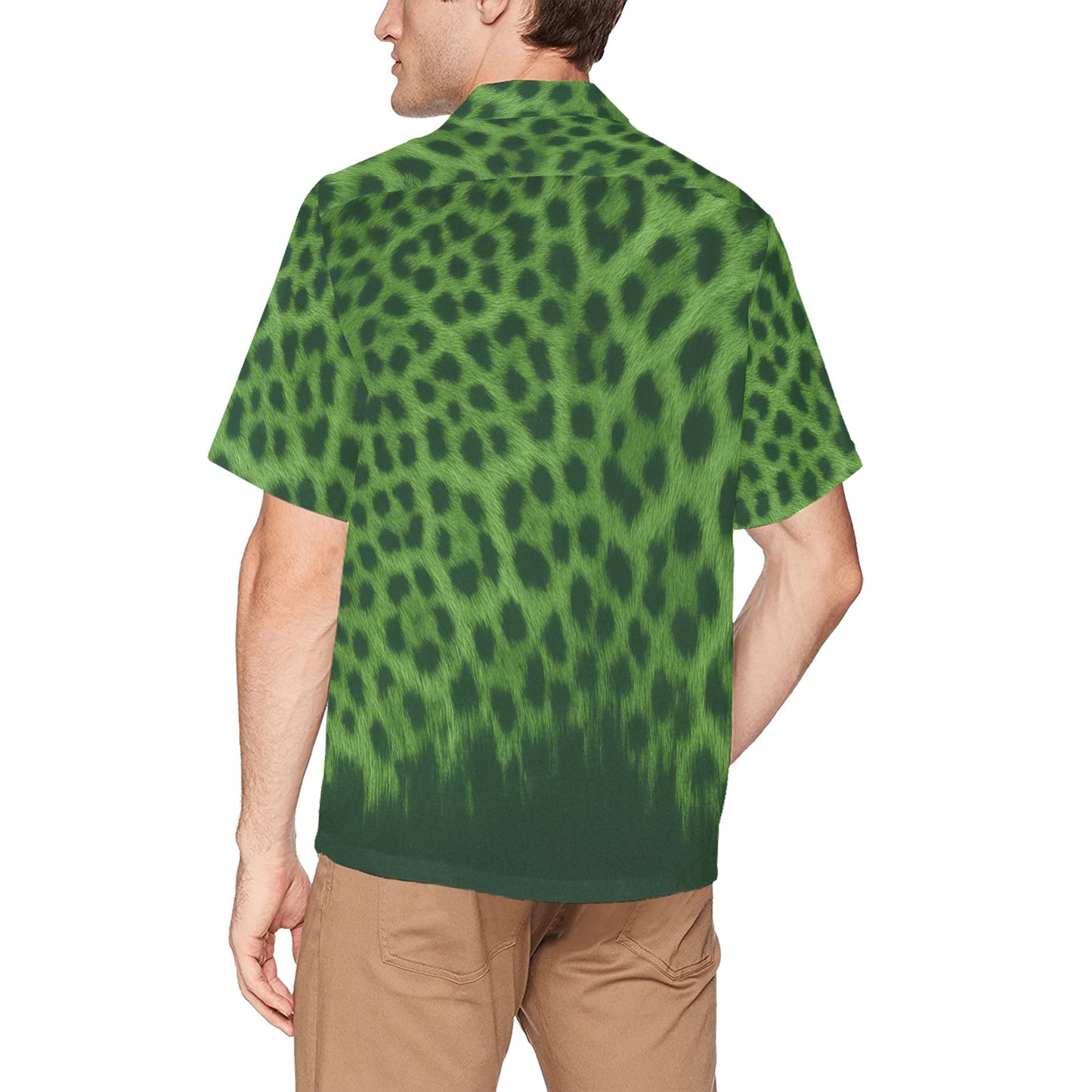 Men's Hawaiian Shirt With Chest Pocket
