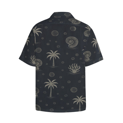 Men's Hawaiian Shirt With Chest Pocket