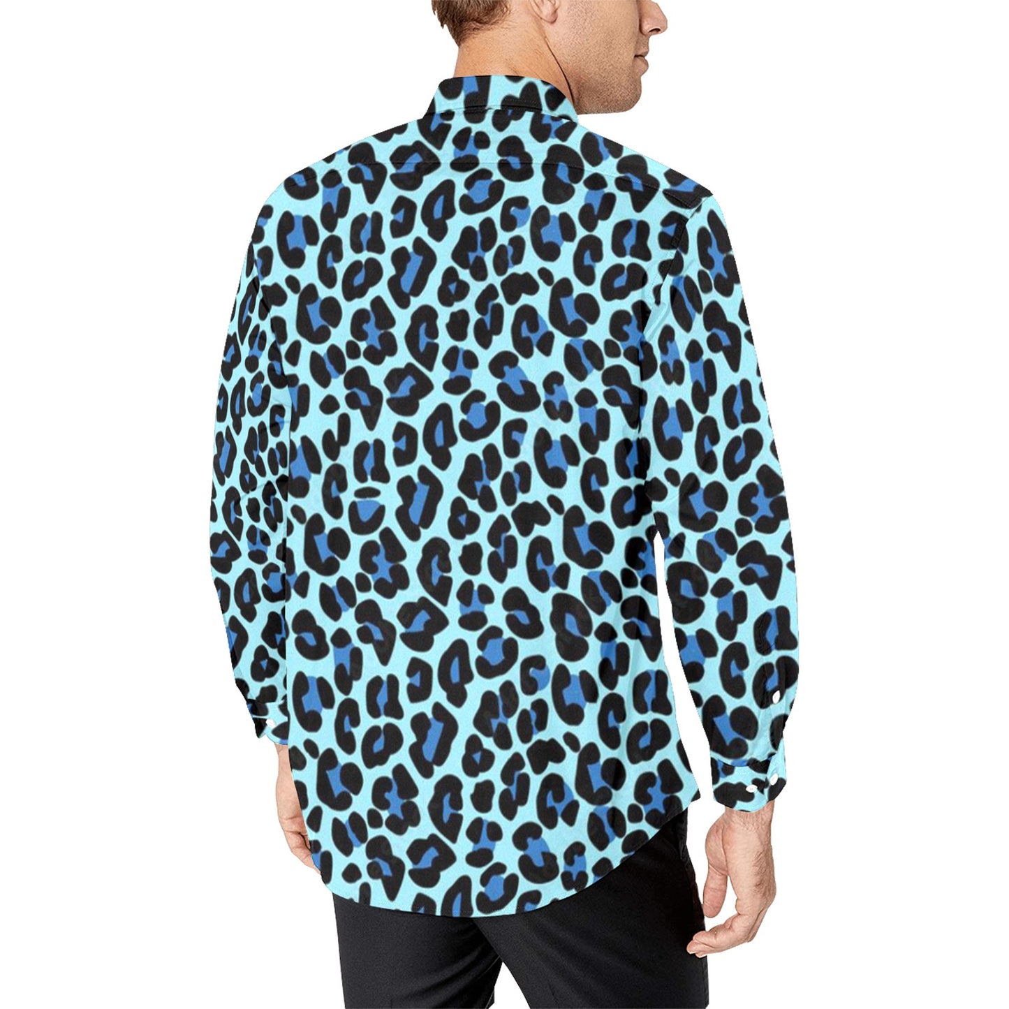 Men's All Over Print Long Sleeve Shirt