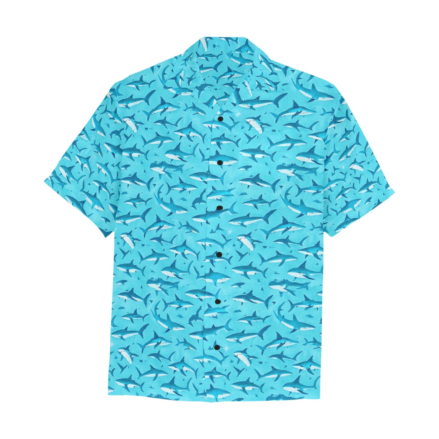 Men's Hawaiian Shirt With Chest Pocket