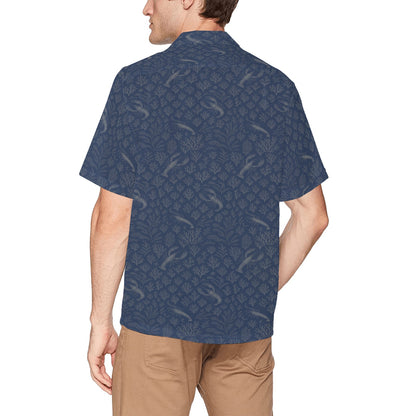 Men's Hawaiian Shirt With Chest Pocket
