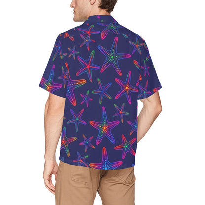 Men's Hawaiian Shirt With Chest Pocket