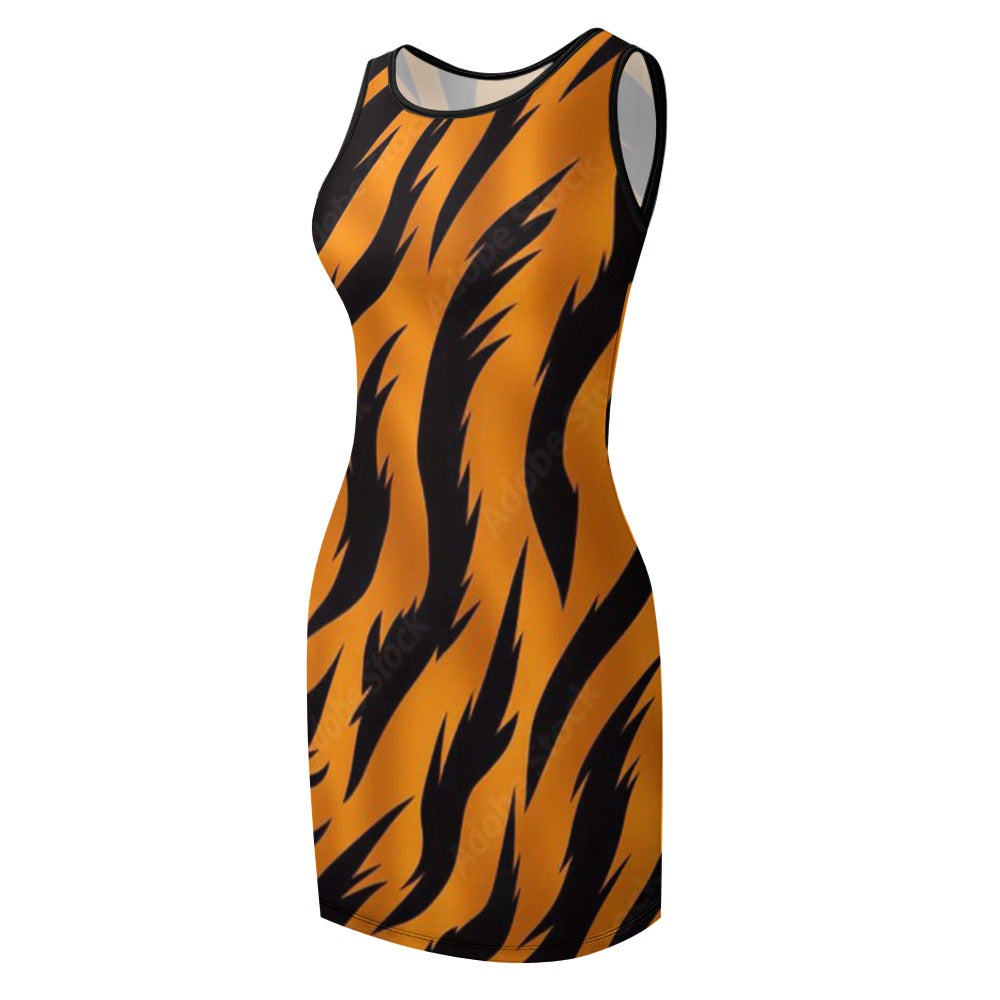 Temperament Slim Fit Sleeveless Tank Dress
