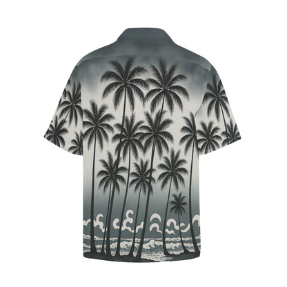Men's Hawaiian Shirt With Chest Pocket