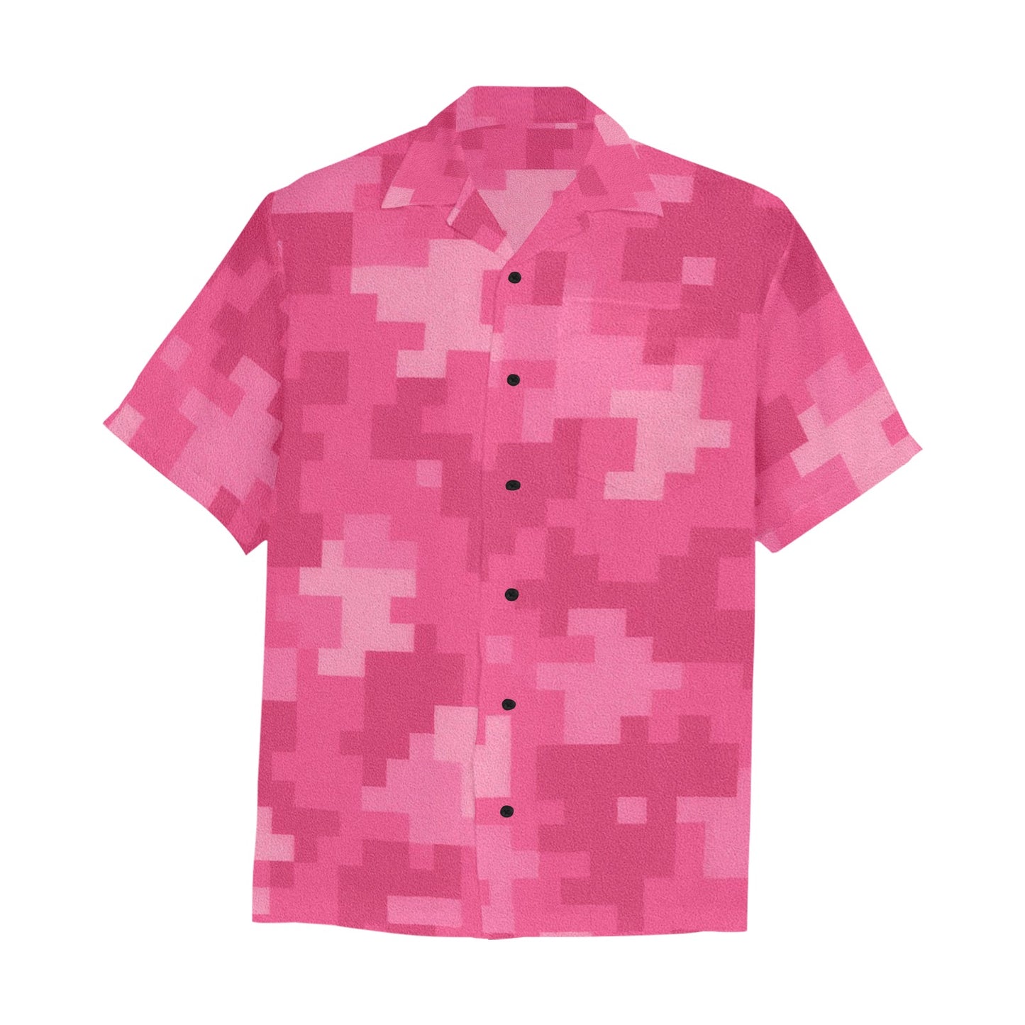 Men's Hawaiian Shirt With Chest Pocket