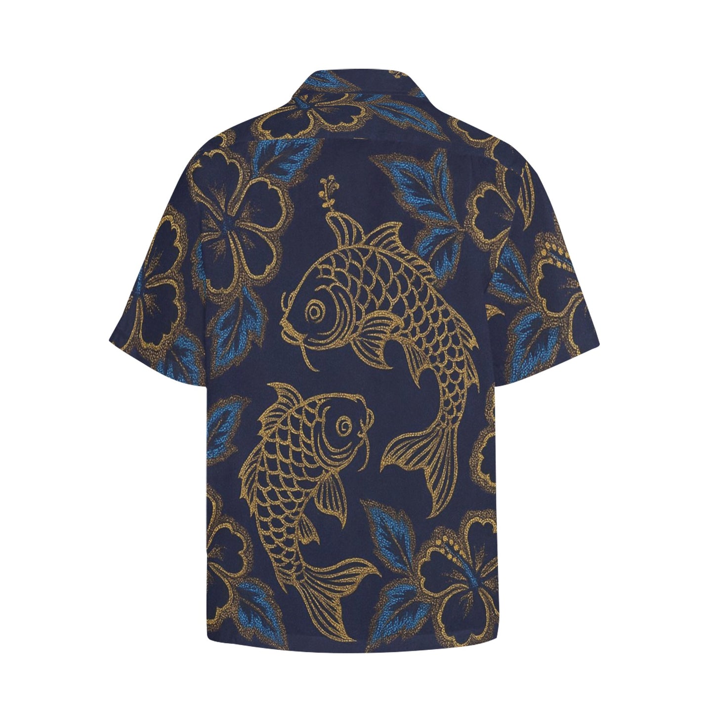 Men's Hawaiian Shirt With Chest Pocket
