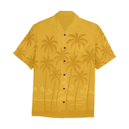 Men's Hawaiian Shirt With Chest Pocket