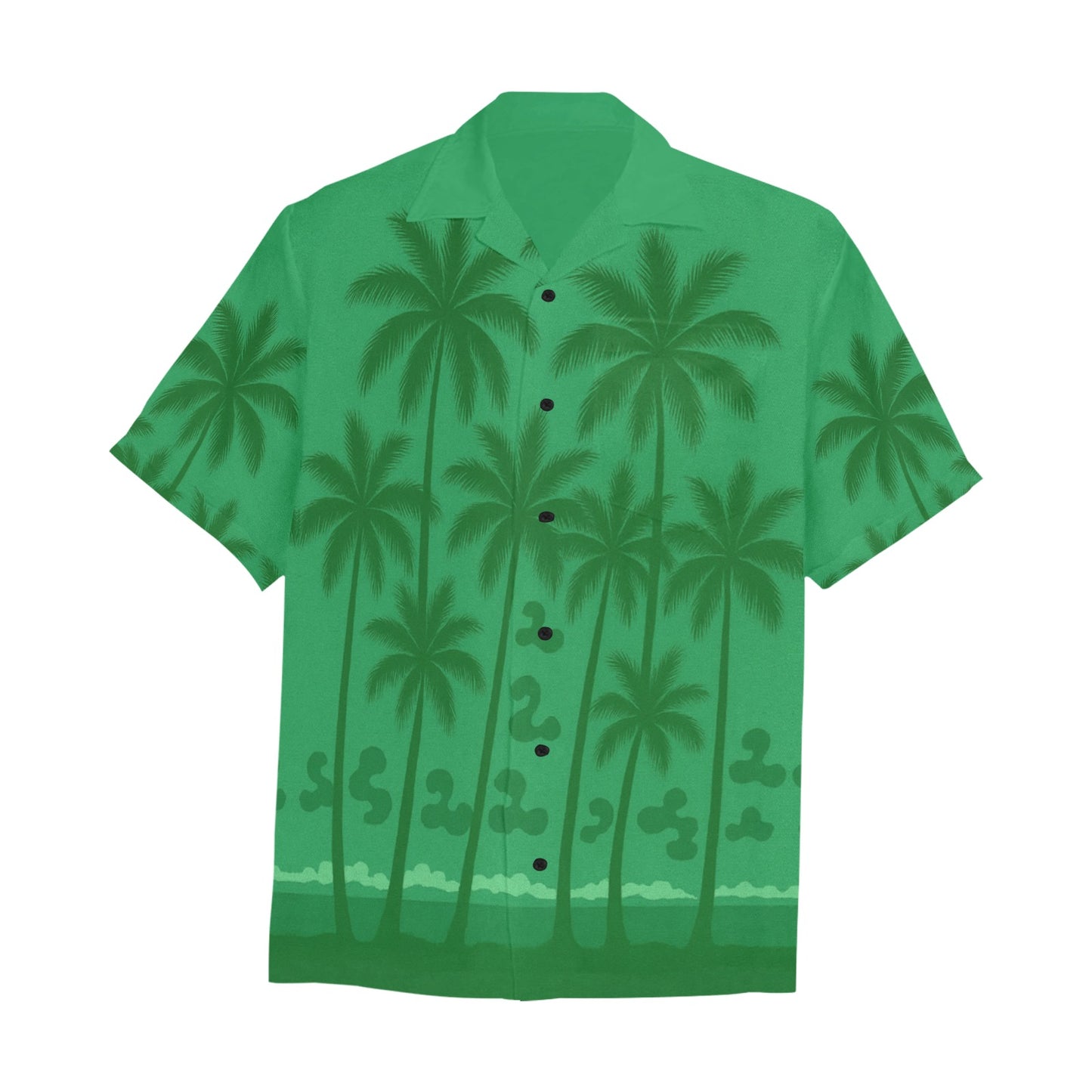 Men's Hawaiian Shirt With Chest Pocket