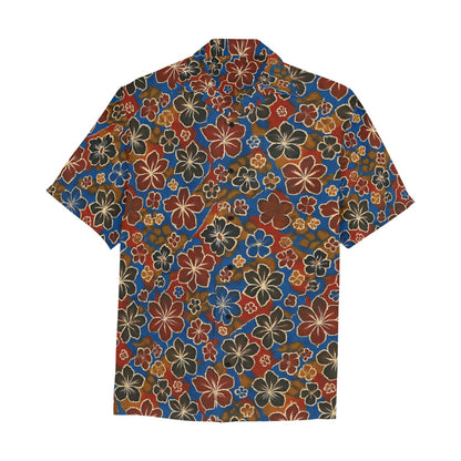 Men's Hawaiian Shirt With Chest Pocket