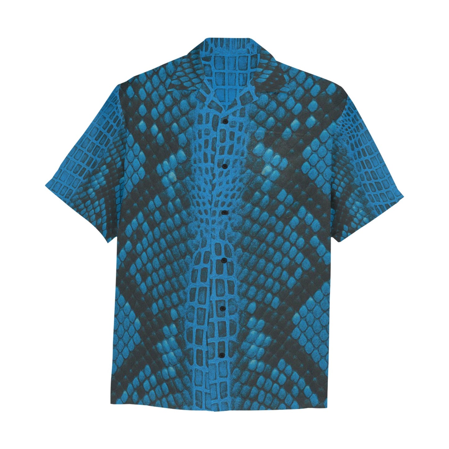 Men's Hawaiian Shirt With Chest Pocket