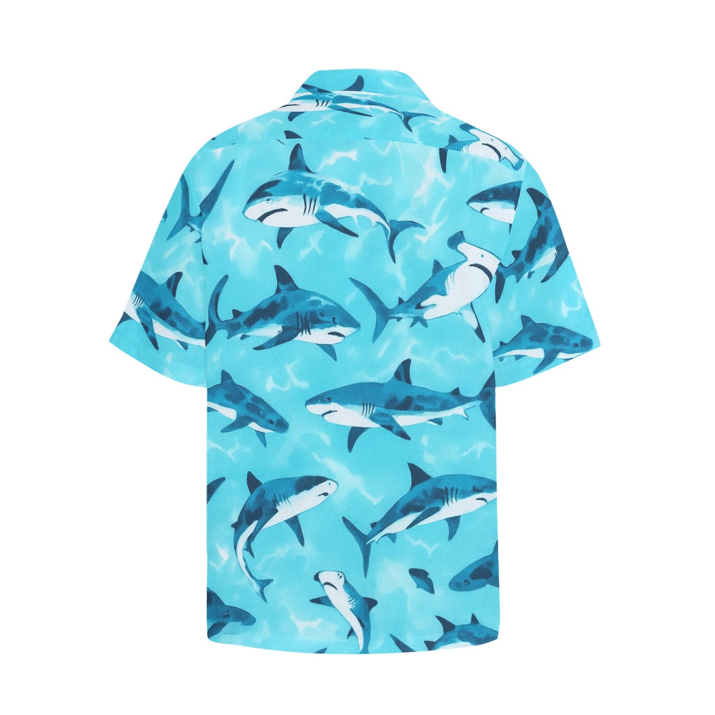 Men's Hawaiian Shirt With Chest Pocket