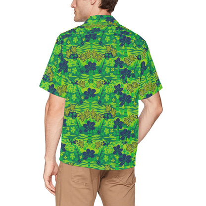 Men's Hawaiian Shirt With Chest Pocket