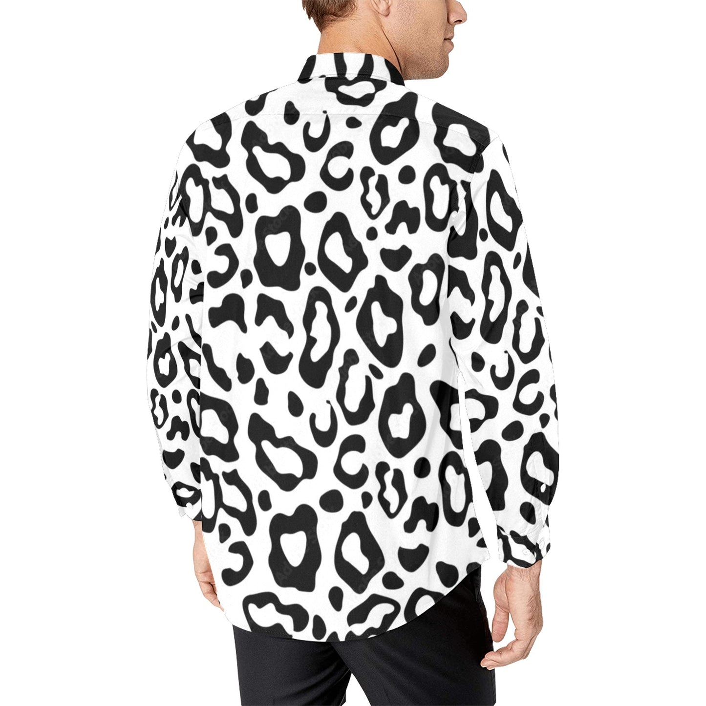 Men's All Over Print Long Sleeve Shirt