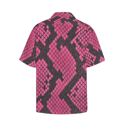Men's Hawaiian Shirt With Chest Pocket