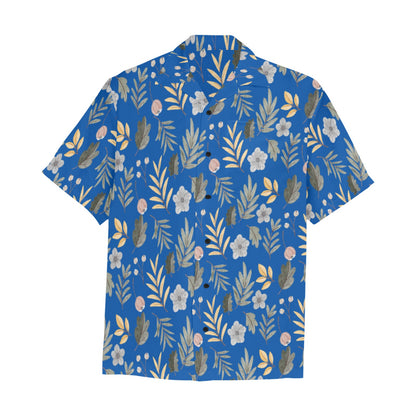 Men's Hawaiian Shirt With Chest Pocket