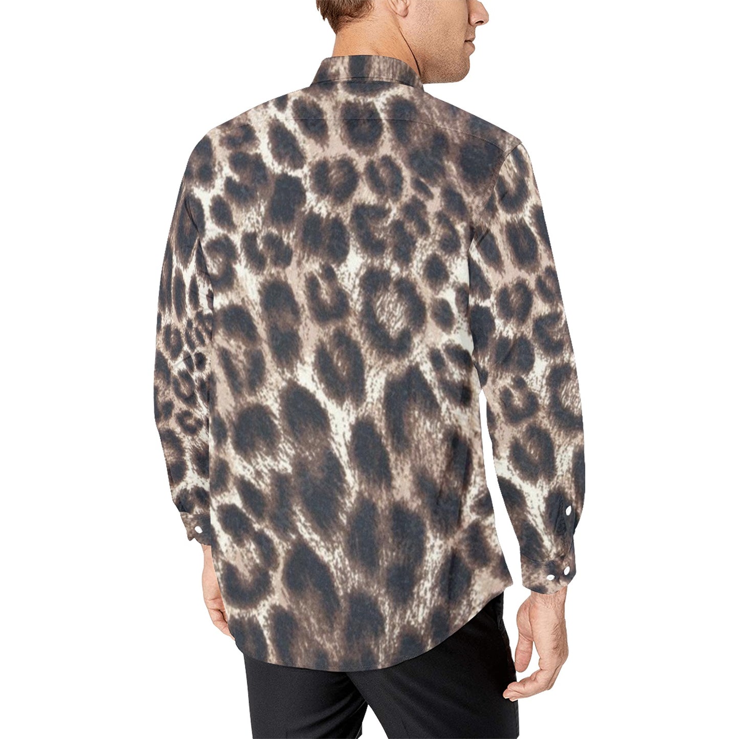 Men's All Over Print Long Sleeve Shirt