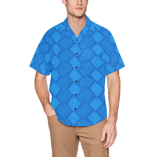 Men's Hawaiian Shirt With Chest Pocket