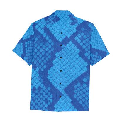 Men's Hawaiian Shirt With Chest Pocket