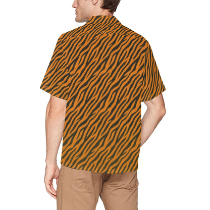 Men's Hawaiian Shirt With Chest Pocket