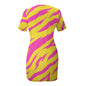 Crew Neck Short Sleeve Dress