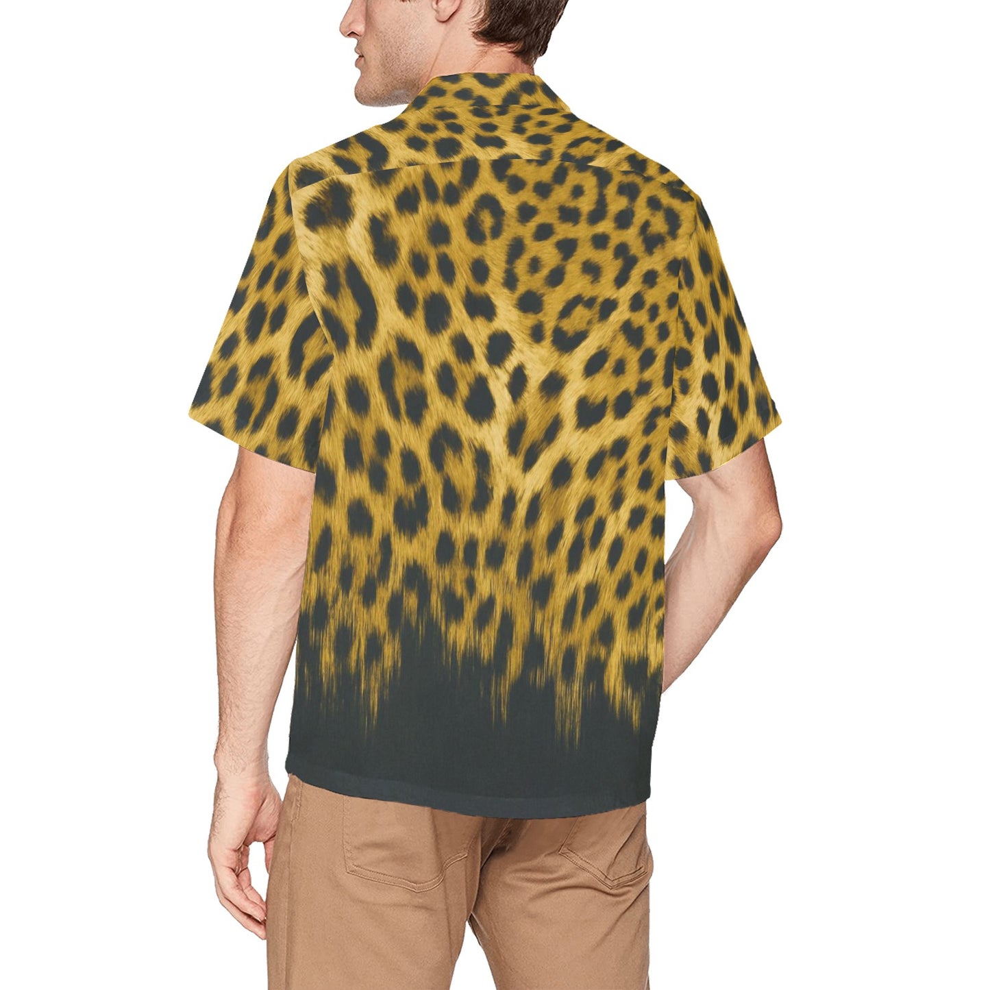 Men's Hawaiian Shirt With Chest Pocket