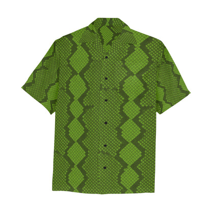 Men's Hawaiian Shirt With Chest Pocket
