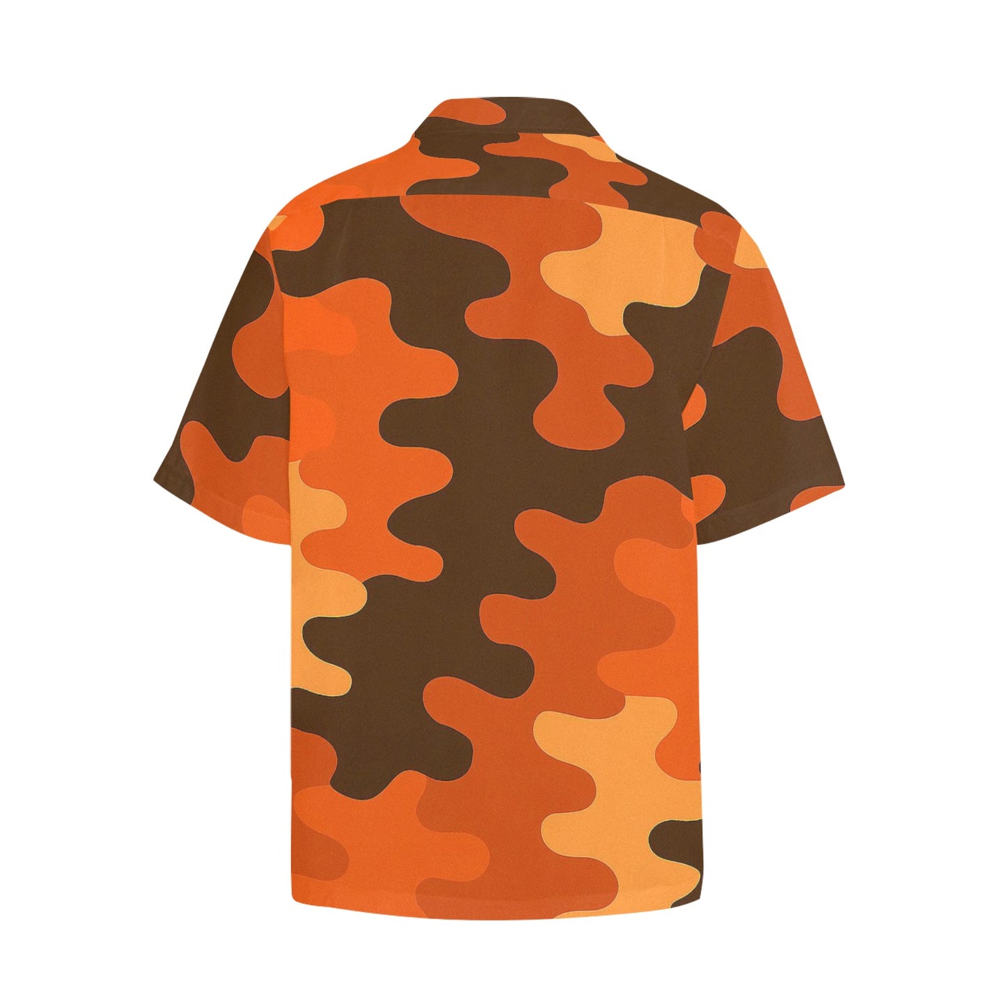 Men's Hawaiian Shirt With Chest Pocket