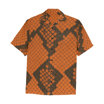 Men's Hawaiian Shirt With Chest Pocket
