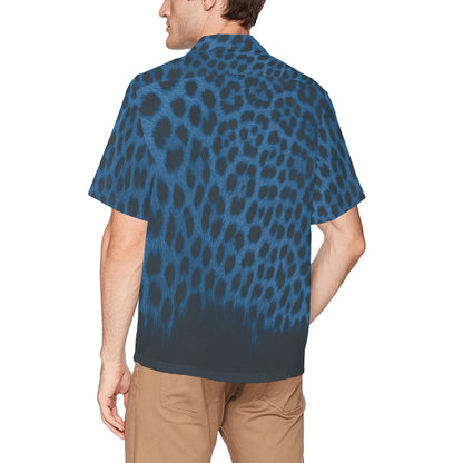 Men's Hawaiian Shirt With Chest Pocket