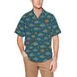 Men's Hawaiian Shirt With Chest Pocket