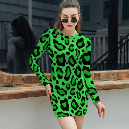 Women's Elegant Long Sleeve Skinny Dress