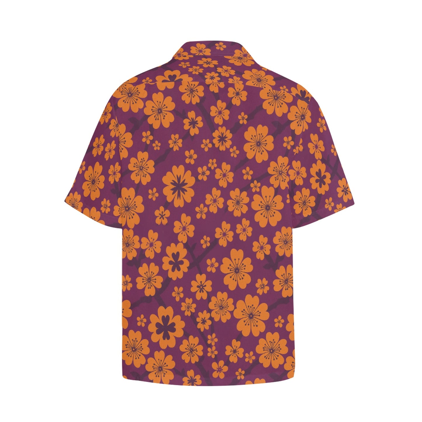 Men's Hawaiian Shirt With Chest Pocket