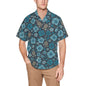 Men's Hawaiian Shirt With Chest Pocket